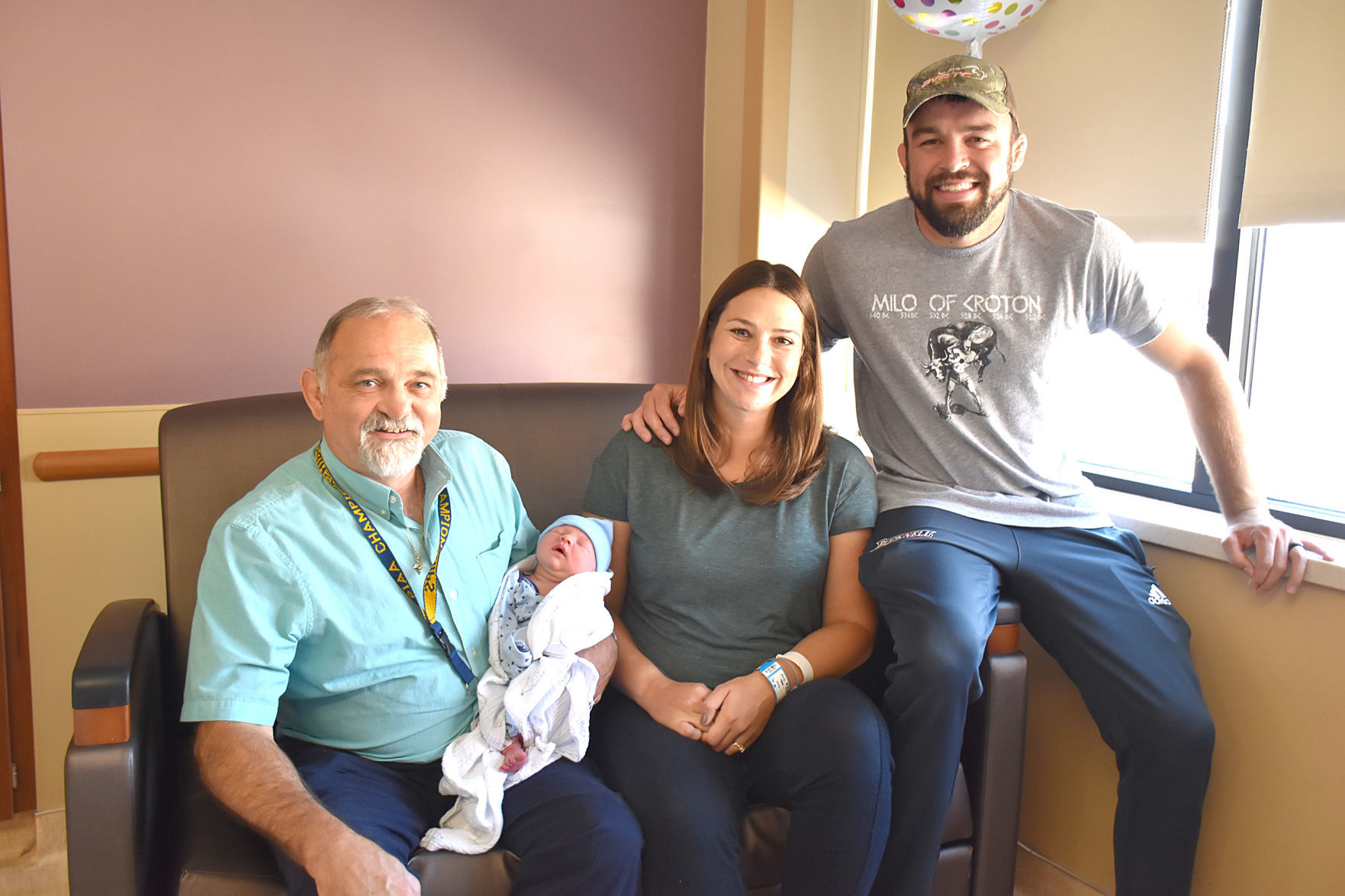 Final delivery for long-time doctor